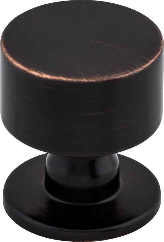 Lily Knob 1 1/8 inch Tuscan Bronze