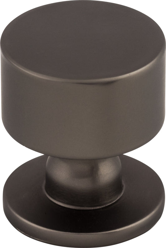Lily Knob 1 1/8 inch Ash Gray