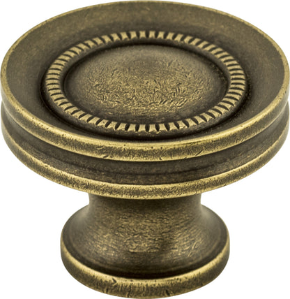 Button Faced Knob 1 1/4 Inch